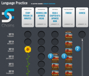 Chain.cc Screen Shot 2012 09 25 at 11.08.35 AM 300x255 Apprendre une langue et techniques de changement dhabitudes