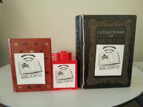 LibraryBox : BIBLIOBOX dans la bibliothèque BIBLIOBOX