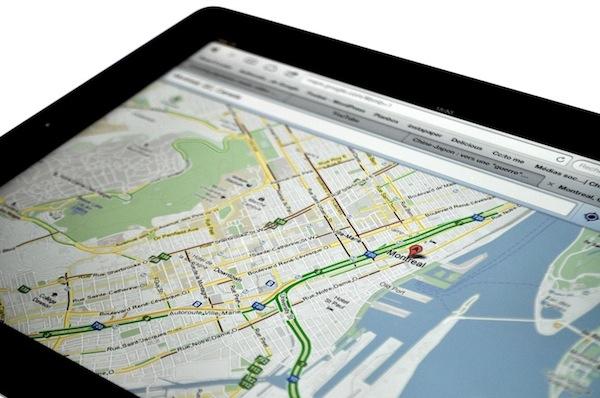 Google maps ipad1 Street View sera offert sur l’application Web mobile de Google Maps [iOS]
