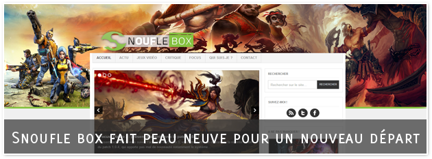 peauneuve Snoufle Box fait peau neuve pour un nouveau départ !