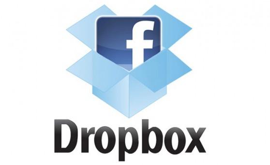 dropbox-plus-facebook Dropbox maintenant intégré à Facebook