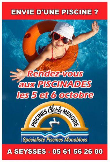 PORTES OUVERTES « LES PISCINADES » avec Charly Menoire PORTES OUVERTES « LES PISCINADES » avec Charly Menoire