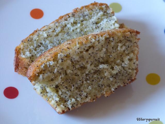 Cake au citron et pavot / Lemon and poppy seeds cake