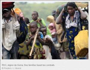République démocratique du Congo : de plus en plus de déplacés et de blessés de guerre