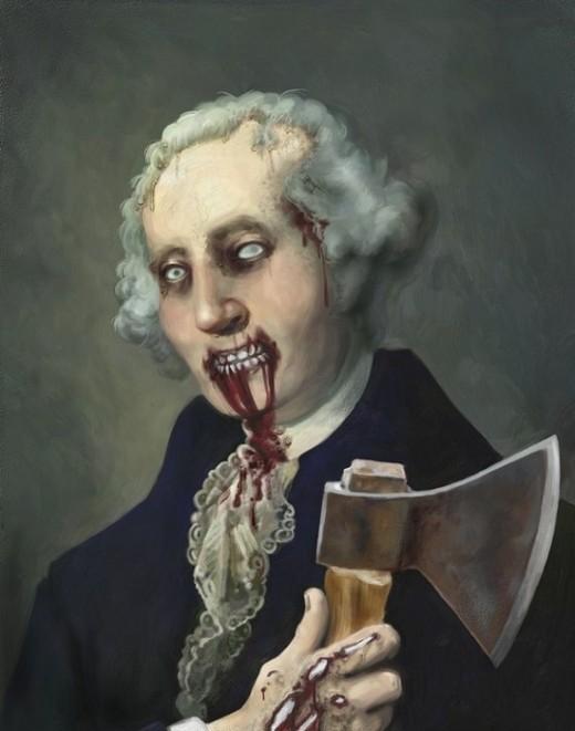 Plemon - Zombie 01 Jeremy Plemon – Zombie Presidents of the USA