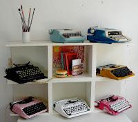 L'objet: la machine à écrire