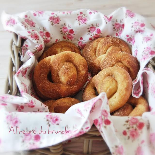 Mini bretzels moelleux ambiance mall : version cannelle ou version parmesan