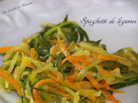 Spaghetti de légumes 2