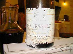Des vins de Bourgogne à l' aveugle divers du 25 au 26 septembre 014