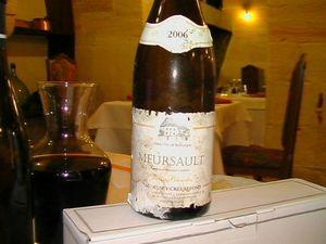 Des vins de Bourgogne à l' aveugle divers du 25 au 26 septembre 013