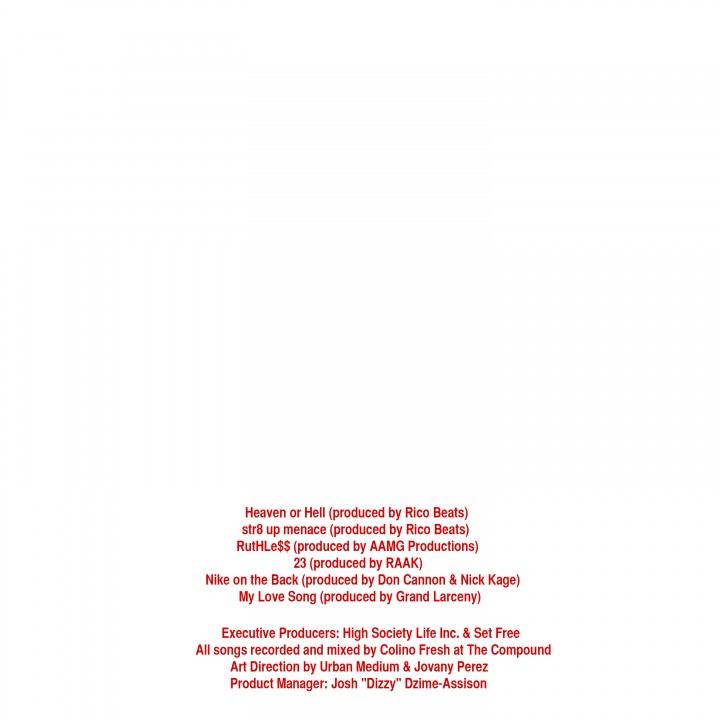 23 tracklisting CurT@!n$ – 23 (EP)