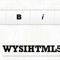 Wysihtml5, un éditeur de texte riche HTML5