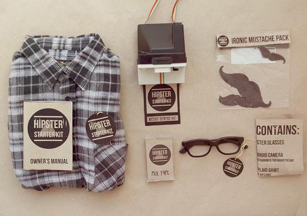 miklosic.dizajnsvakidan-hipster-kit-01 Un kit complet pour bien débuter sa vie de Hipster