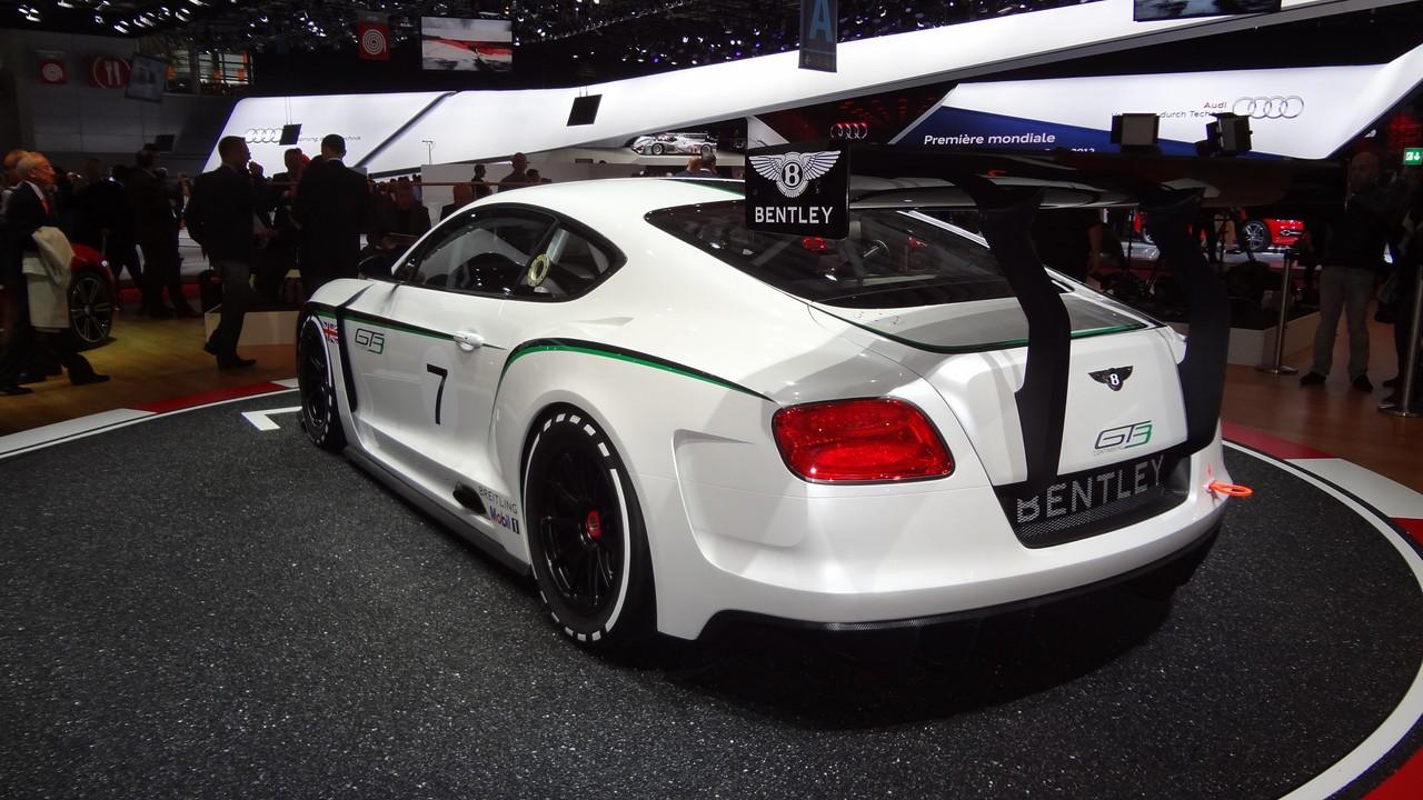 La Bentley Continental GT3 dévoilée au Salon de l’Automobile 2012