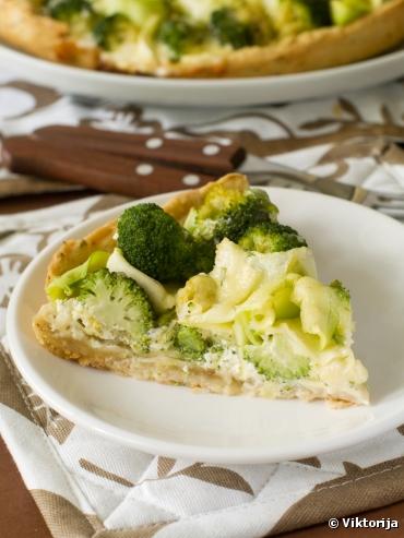 Tarte aux brocolis Tarte aux brocolis