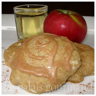 Biscuits au blé entier et aux pommes