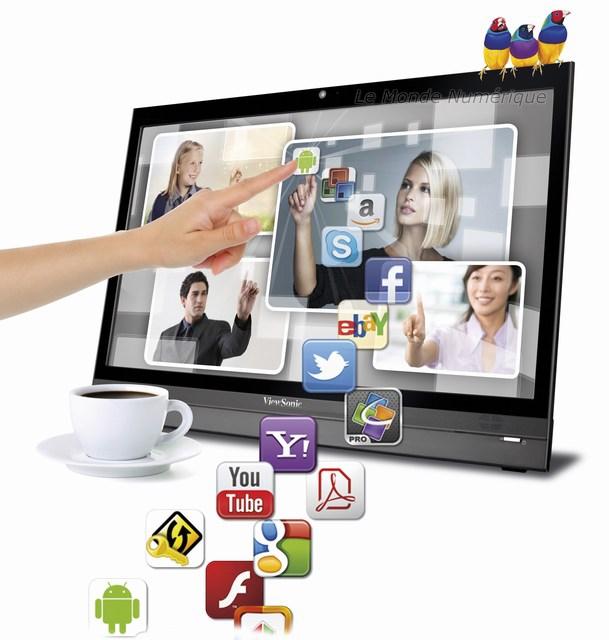 Test moniteur Android ViewSonic SmartDisplay VSD220 Test moniteur Android ViewSonic SmartDisplay VSD220