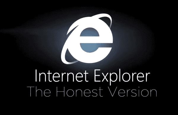 Si la pub pour Internet Explorer 9 était vraiment honnête