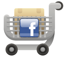 facebook shopping cart1 [Etude] Mobile Shopping : les différences de consommation mobile mondiale 