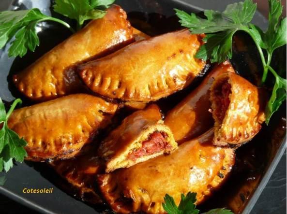 Empanadillas au chorizo EMPANADILLAS AU CHORIZO (Espagne)