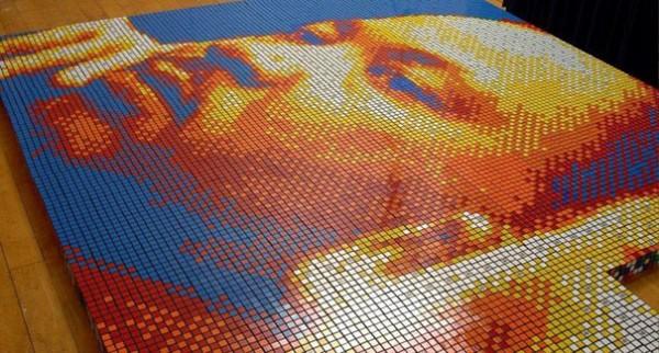pete-fecteau-martin-luther-king-rubiks-portrait-2-600x322 Sculpture du Mois n°6