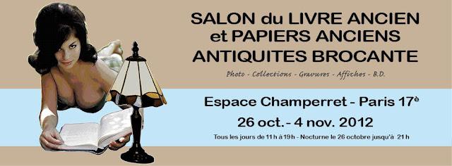 Salon du Livre et Papiers Anciens 2012 : La Pin-Up !