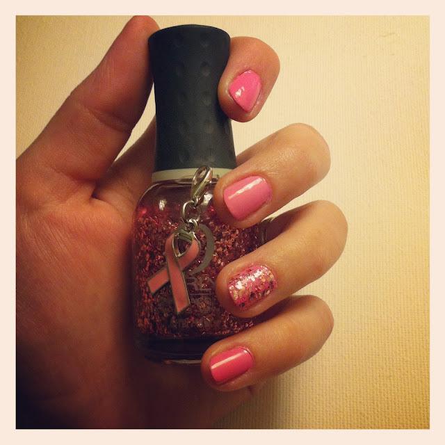 Octobre rose on my nails Octobre rose on my nails