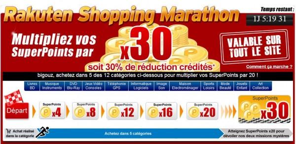 [Bon Plan JDG] Priceminister lance son Shopping Marathon