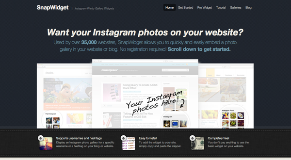 Comment mettre Instagram sur son blog via Canalblog! Capture d’écran 2012-10-09 à 22