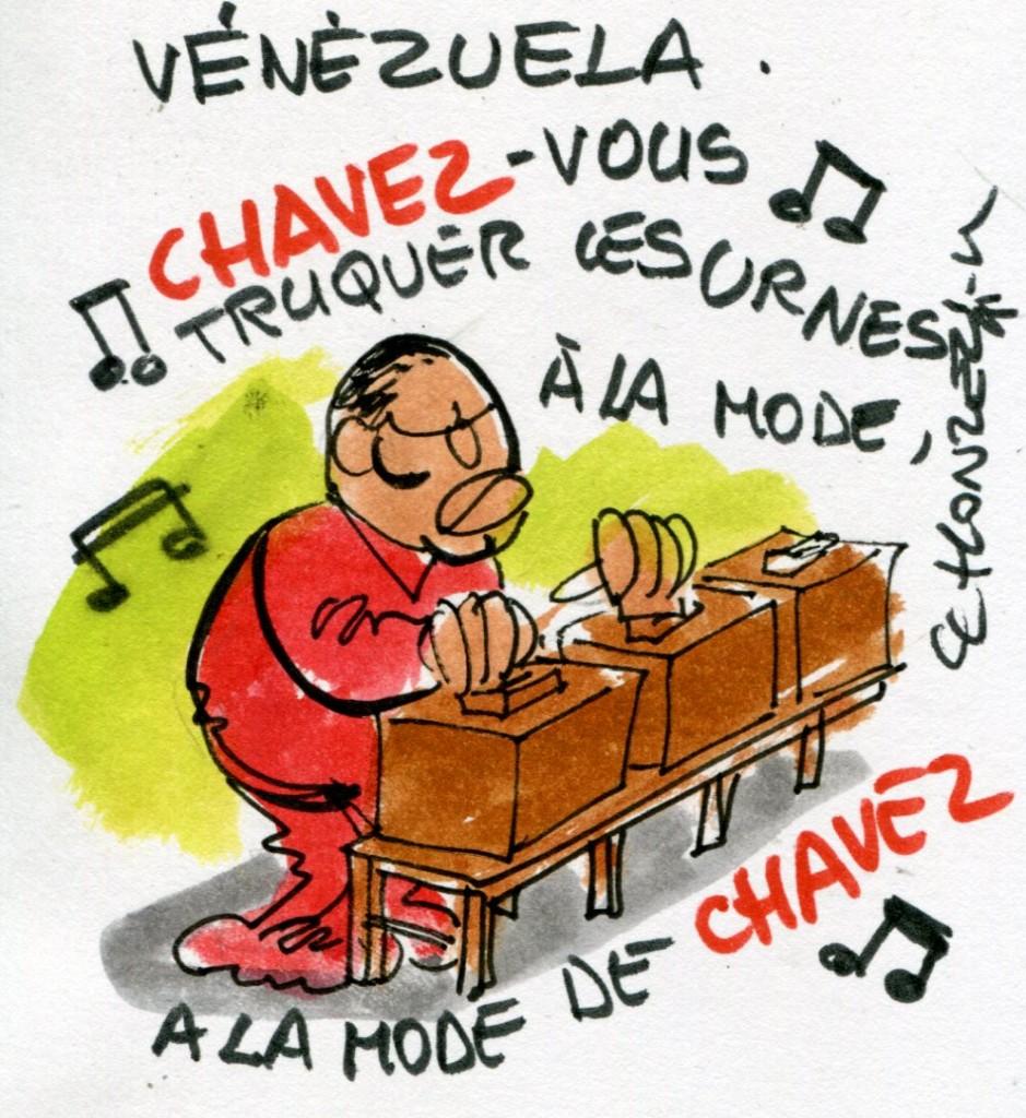 imgscan contrepoints871 Chavez Réélection de Chávez : réelle victoire ou simulacre de démocratie ?