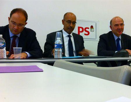 PS BN 9 OCT 2012 Moscovici sourire