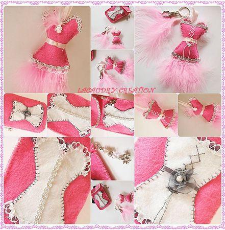 Toujours dans la feutrine et la dentelle commande pour marylene