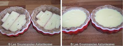 Tartelettes aux Maroilles et sa Salade de fanes