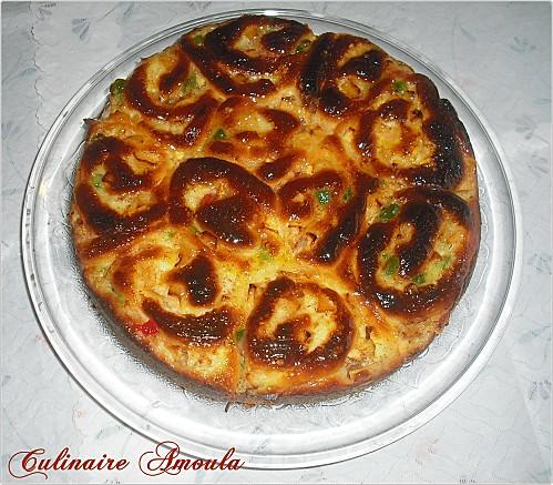 Brioche à la pomme et fruits confits CIMG2933