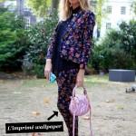 Le tailleur-pantalon imprimé ? Tendance. Le tailleur-pantalon imprimé ? Tendance.