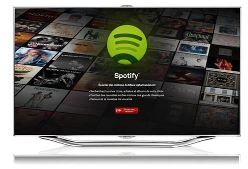 Spotify arrive sur les Smart TV Samsung