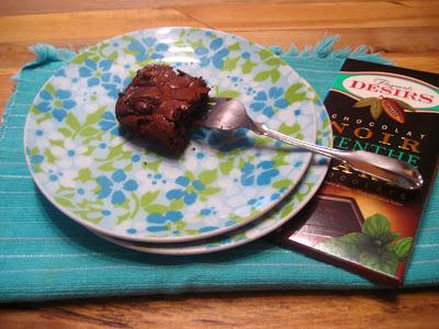 Brownies choco-menthe
