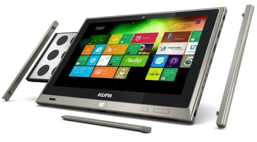 Kupa UltraNote, une tablette modulable sous Windows 8