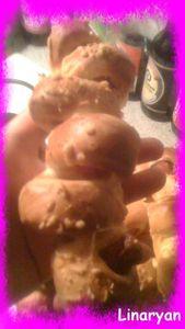 Caterpilar bread (Pains au knackis) celyne__13_