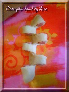 Caterpilar bread (Pains au knackis) celyne__21_