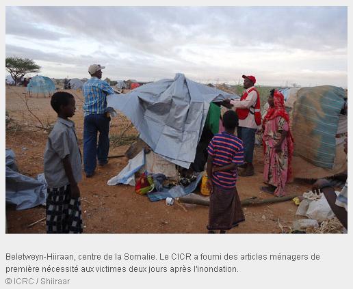 Somalie : assistance à 60 000 victimes des inondations et du conflit à Beletweyn