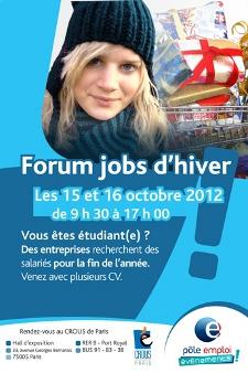 Forum jobs d’hiver 2012