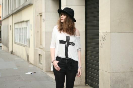 look short jean noir Crux