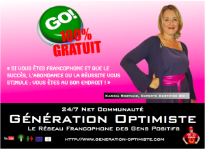12 Octobre 2012: Naissance de « génération optimiste »