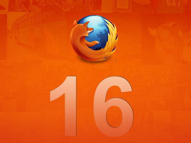 Mozilla Firefox 16