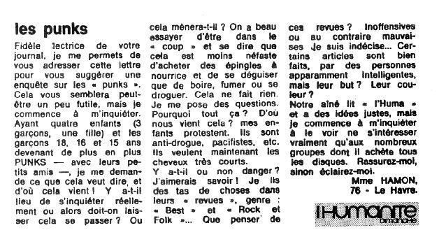 Mon dieu! Ils deviennent punk! Mon dieu! Ils deviennent punk!