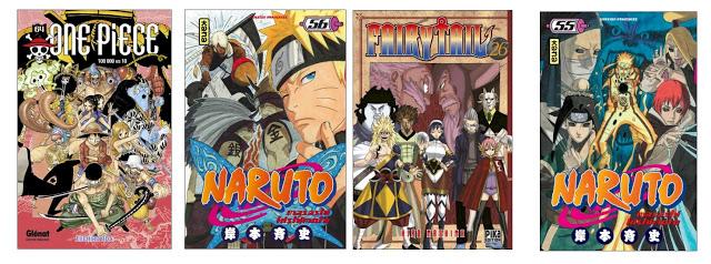 Meilleures ventes BD & mangas hebdomadaires au 7 octobre 2012