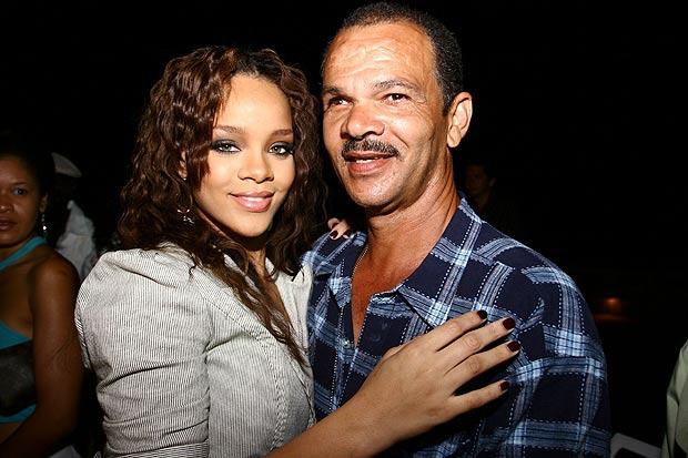 Rihanna avec son père Ronald