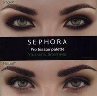 Sephora pro lesson green eyes