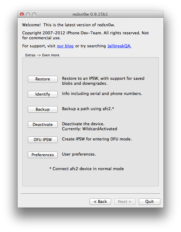 iOS 6: Comment mettre à jour votre iPhone 4 et 3GS sans changer le baseband (MAC)...